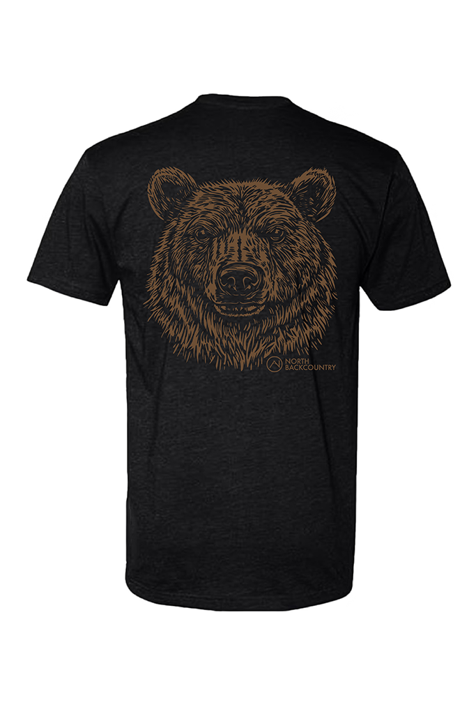 T-shirt SÉRIE INSTINCT - Ours, pour Homme - dos